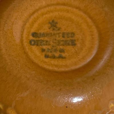Small Anchor bowl, apple and orange bowl