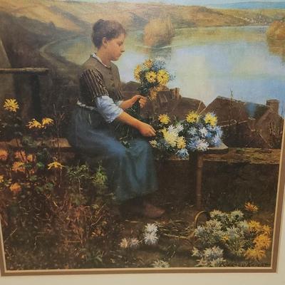 Framed print. Summer Bouquets