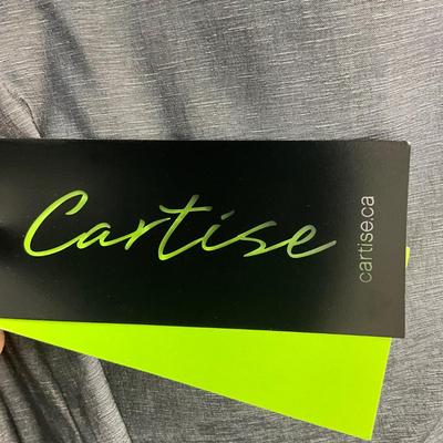 525 CARTISE Metallic Grey Long Skirt Size 8