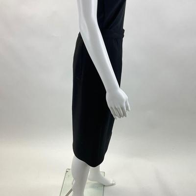 526 VALENTINO Boutique Wool Black Skirt