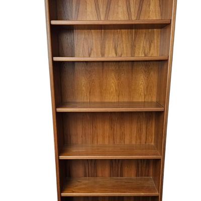 # 2 Mid-Century Danish Teak Bookcase