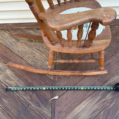 Wooden Rocking Chair