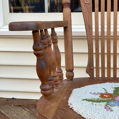 Wooden Rocking Chair