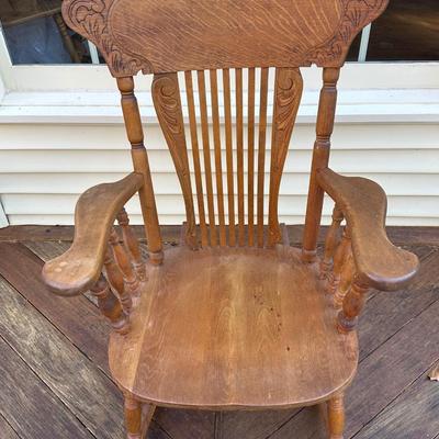 Wooden Rocking Chair