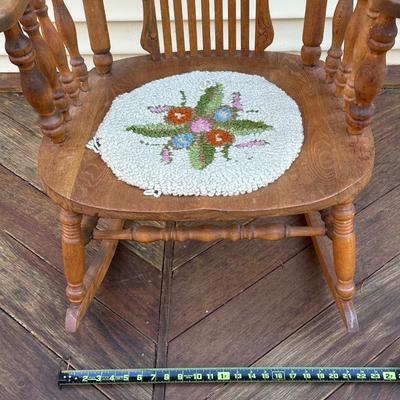 Wooden Rocking Chair