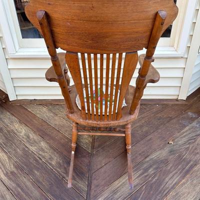 Wooden Rocking Chair