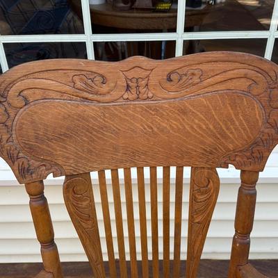 Wooden Rocking Chair