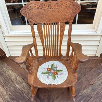Wooden Rocking Chair