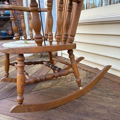 Wooden Rocking Chair