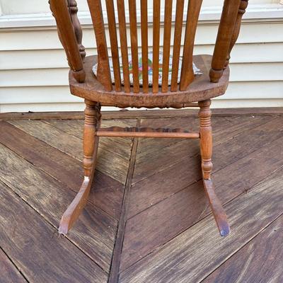 Wooden Rocking Chair