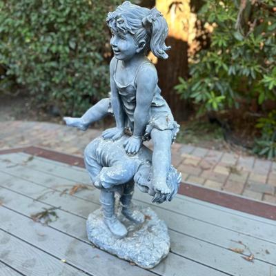 Hopscotch Resin Statue