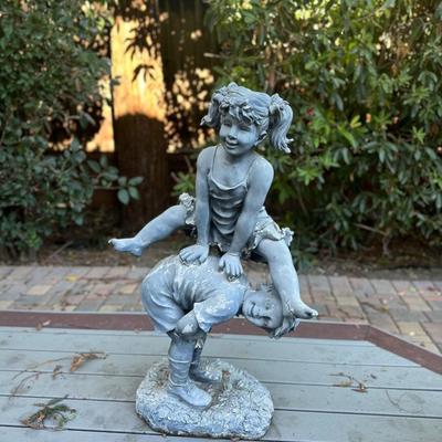 Hopscotch Resin Statue