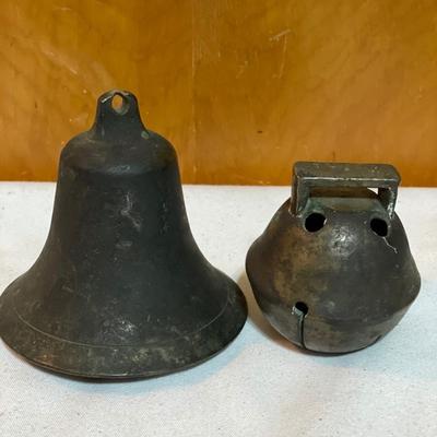 2 brass bells