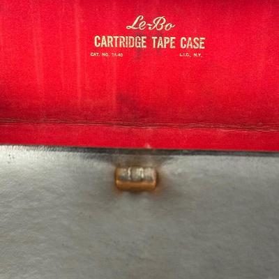 Collection of Vintage Track Tapes and Case