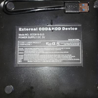 Rioddas external ODD and HDD