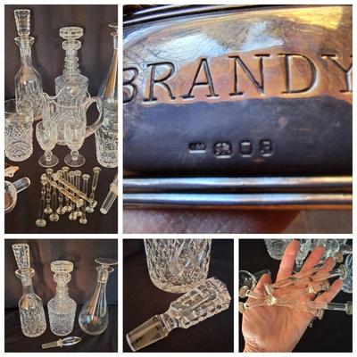 Collection of Waterford & Rosenthal Barware and More (LR-SD)