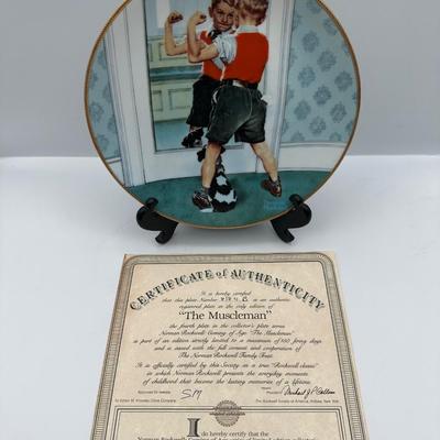 10 Norman Rockwell “Coming of Age” with Certificate of Authenticity & Original Box