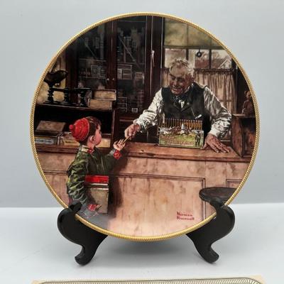 10 Norman Rockwell “Coming of Age” with Certificate of Authenticity & Original Box