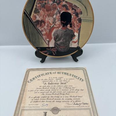 10 Norman Rockwell “Coming of Age” with Certificate of Authenticity & Original Box