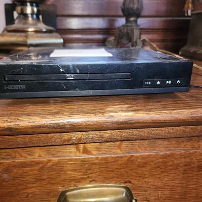 DVD player.