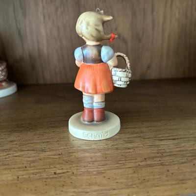 Schmid 1984 Second Edition Girl Statuette Sweetheart Christmas Ornament