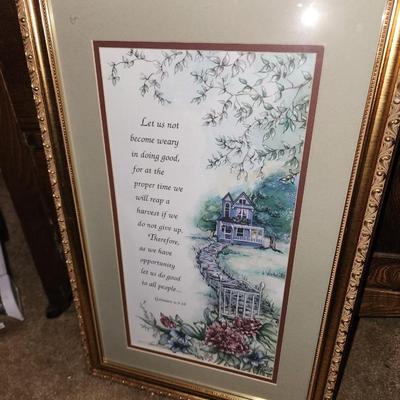 Framed print