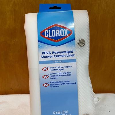 Clorox shower curtain