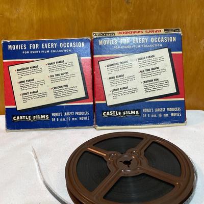 Castle Films movie reels