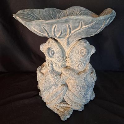 Frogs, Owl & Armadillo Garden Statues (LR-SD)