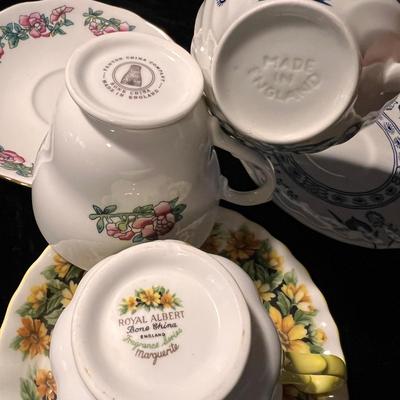 Royal Albert, Duchess, Fenton & More Bone China Teacups (D-RG)