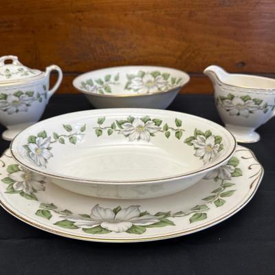 Vintage Homer Laughlin Georgian Eggshell Magnolia China