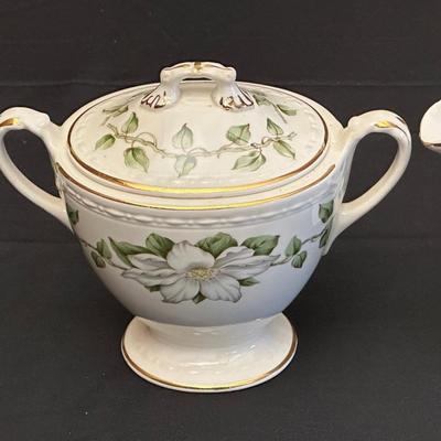 Vintage Homer Laughlin Georgian Eggshell Magnolia China