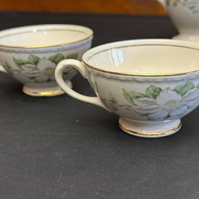 Vintage Homer Laughlin Georgian Eggshell Magnolia China