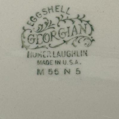 Vintage Homer Laughlin Georgian Eggshell Magnolia China