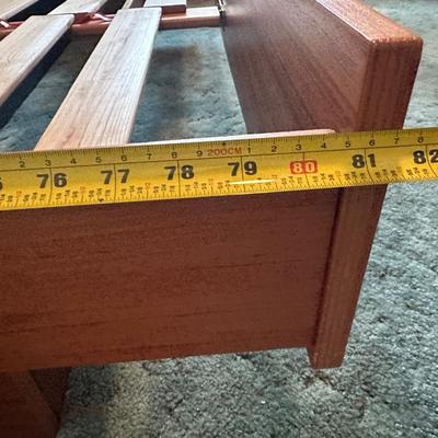 Mid Century Queen Platform Bed Frame
