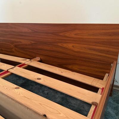 Mid Century Queen Platform Bed Frame