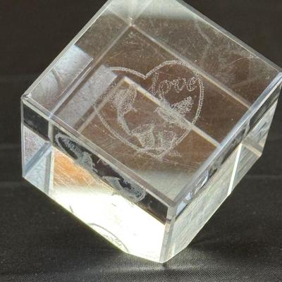 Collection of Glass Paper Weights and Figurines