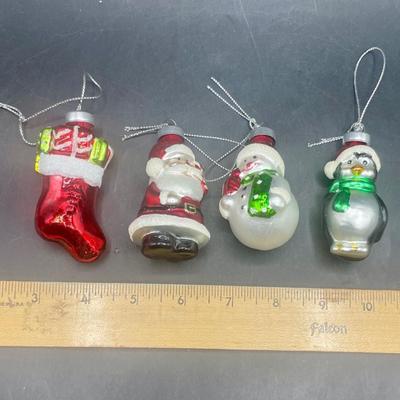 Christmas Decor Lot: Ornaments, Lights, and more!