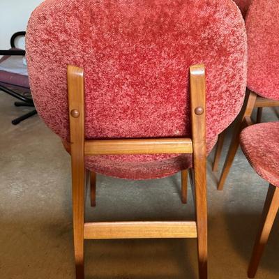 Vintage MCM Set of Six Chairs (See Details)