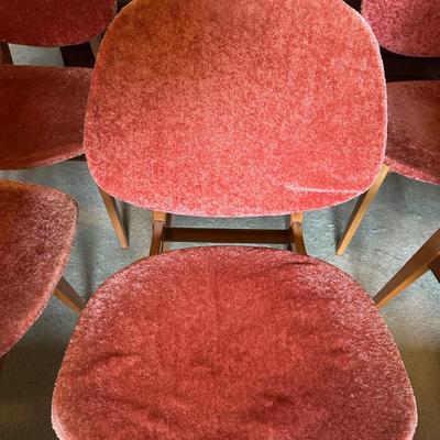 Vintage MCM Set of Six Chairs (See Details)