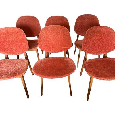 Vintage MCM Set of Six Chairs (See Details)