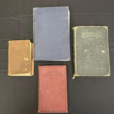 Collection of Antique & Vintage Books for The Trades