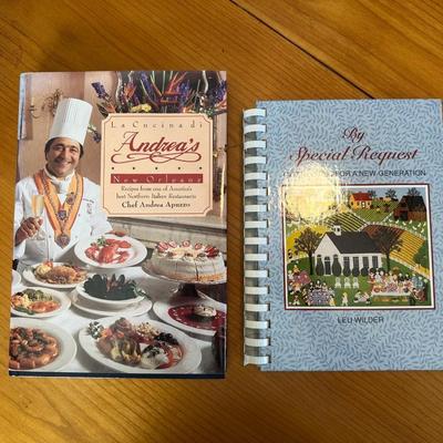 SIGNED Andrea Apuzzo & Leu Wilder’s Cookbooks
