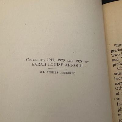 Collection of Vintage Books on Letter Writing, Philosophy and Self Development