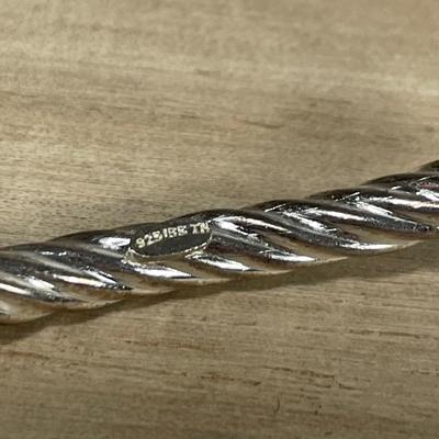 Sterling Silver bangle Bracelet