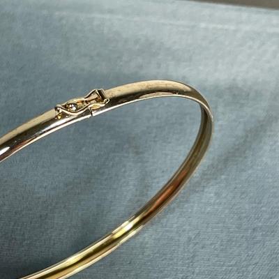 Gold over Sterling Silver Bracelet