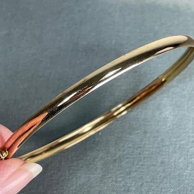 Gold over Sterling Silver Bracelet
