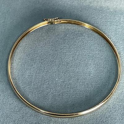 Gold over Sterling Silver Bracelet