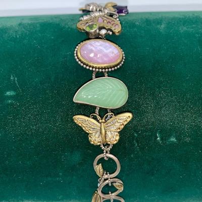 Sterling 7” Dream Costume Jewelry Charm Bracelet