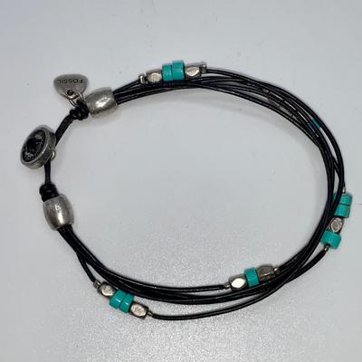 8” Fossil Turquoise Bracelet
